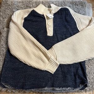 FP Movement by Free People Two-Tone Knit Sweater